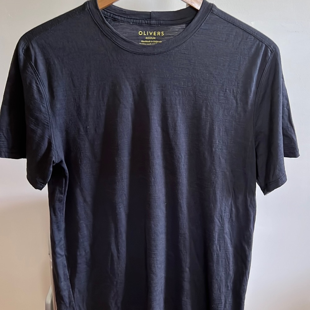 Short sleeve merino wool shirt from Olivers